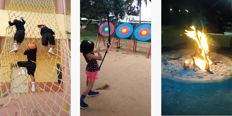 Adventure learning at Anandsagar