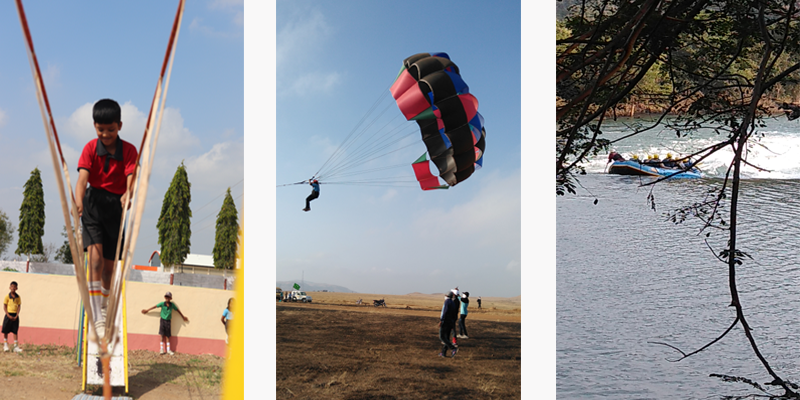 Adventure learning at Anandsagar